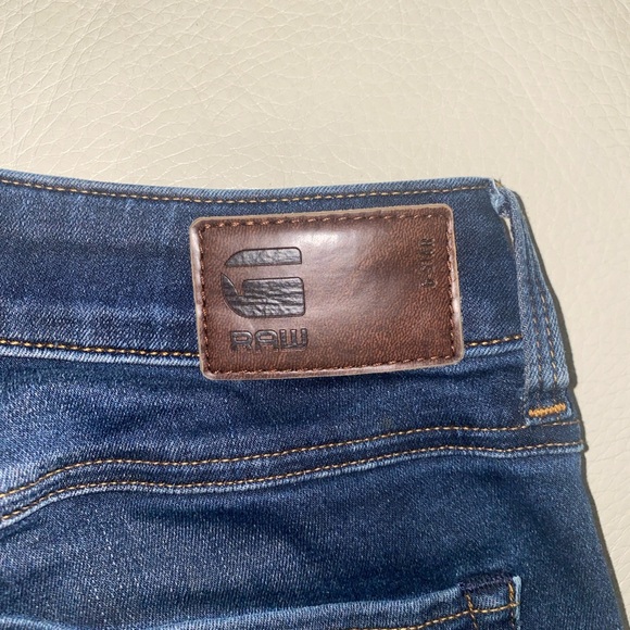 G-Star Raw 3301 DECONST MID SKINNY Jeans - Picture 3 of 8